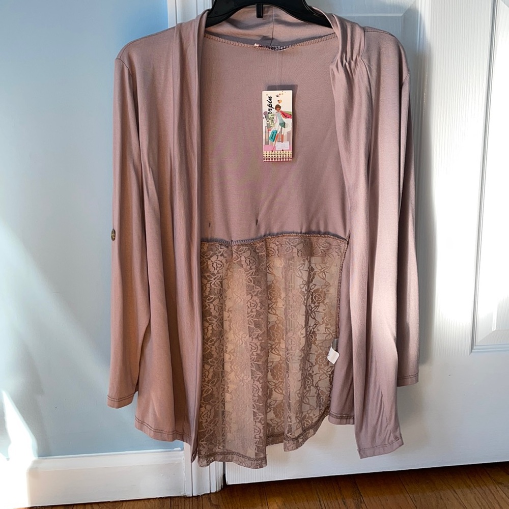 Brand new pink cardigan